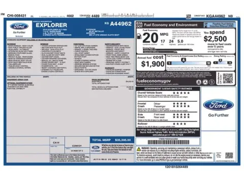 Another view of 2019 Ford Explorer XLT for sale in Tulsa, OK at Jim Norton T-Town Chevrolet