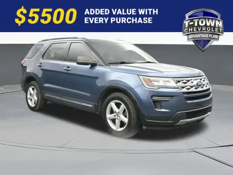 Blue 2019 Ford Explorer XLT for sale in Tulsa, OK