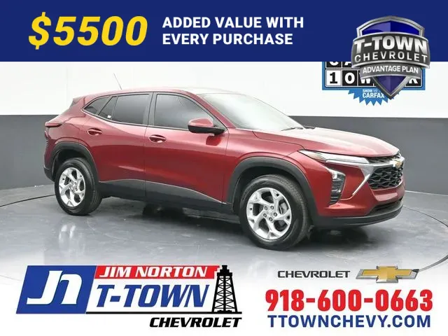 Red 2024 Chevrolet Trax LS for sale in Tulsa, OK