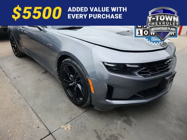 Gray 2021 Chevrolet Camaro LT1 for sale in Tulsa, OK