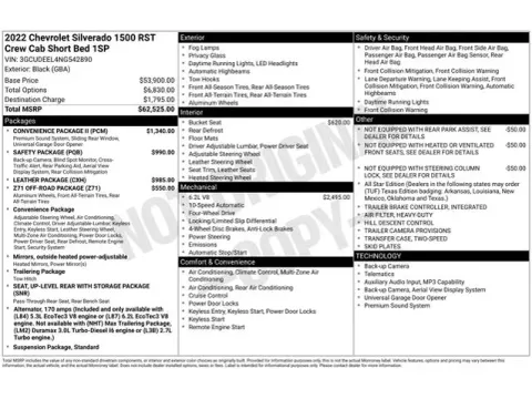 Another view of 2022 Chevrolet Silverado 1500 RST for sale in Tulsa, OK at Jim Norton T-Town Chevrolet