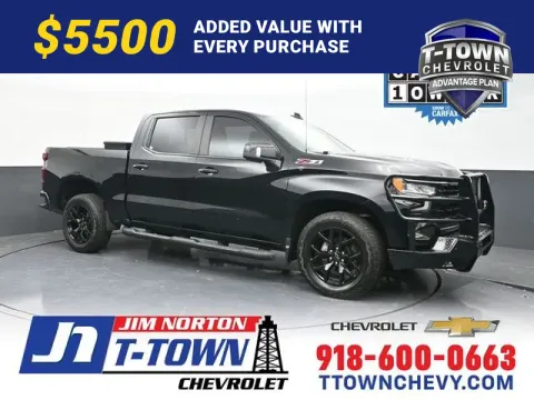 Black 2022 Chevrolet Silverado 1500 RST for sale in Tulsa, OK