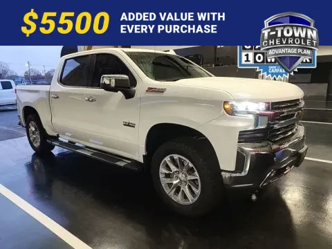 White 2022 Chevrolet Silverado 1500 LTD LTZ for sale in Tulsa, OK