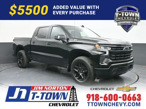 Black 2026 Chevrolet Silverado 1500 RST for sale in Tulsa, OK