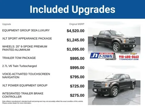 More photos of 2018 Ford F-150 XLT at Jim Norton T-Town Chevrolet, OK