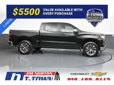 Black 2025 Chevrolet Silverado 1500 LT for sale in Tulsa, OK