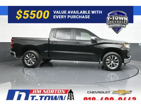 Black 2025 Chevrolet Silverado 1500 LT for sale in Tulsa, OK