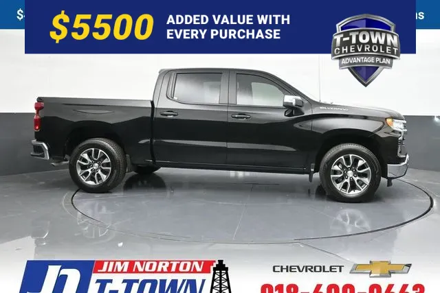 Black 2025 Chevrolet Silverado 1500 LT for sale in Tulsa, OK
