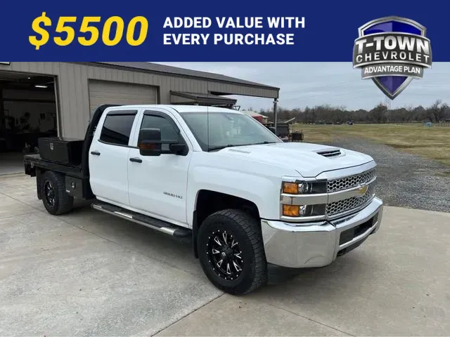 White 2019 Chevrolet Silverado 3500HD Work Truck for sale in Tulsa, OK