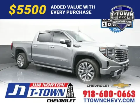 Gray 2023 GMC Sierra 1500 Denali for sale in Tulsa, OK