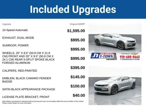 More photos of 2023 Chevrolet Camaro SS at Jim Norton T-Town Chevrolet, OK