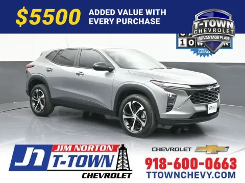 Gray 2024 Chevrolet Trax 1RS for sale in Tulsa, OK