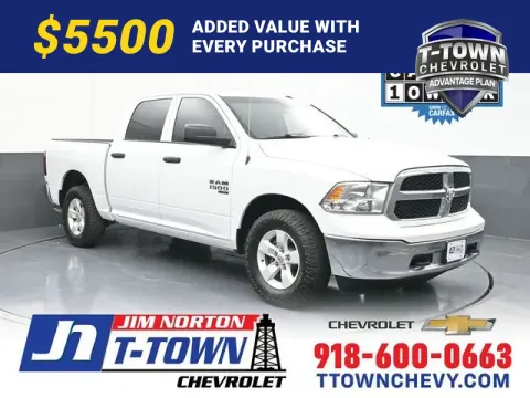 White 2022 Ram 1500 Classic Tradesman for sale in Tulsa, OK