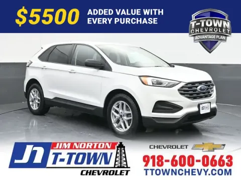 White 2021 Ford Edge SE for sale in Tulsa, OK