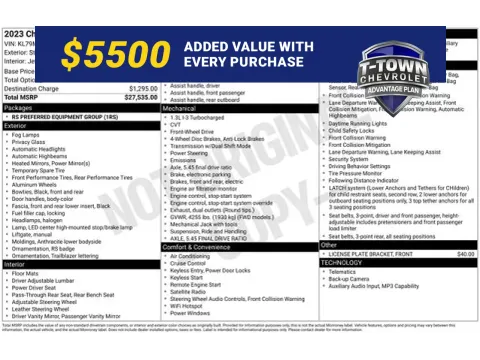 Gray 2023 Chevrolet TrailBlazer RS for sale in Tulsa, OK