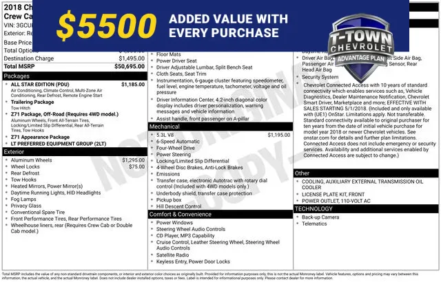 Red 2018 Chevrolet Silverado 1500 LT for sale in Tulsa, OK