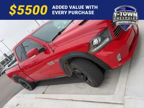 Red 2016 Ram 1500 Sport for sale in Tulsa, OK