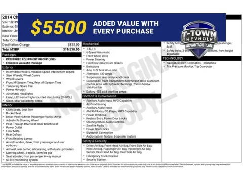 Silver 2014 Chevrolet Cruze LS for sale in Tulsa, OK