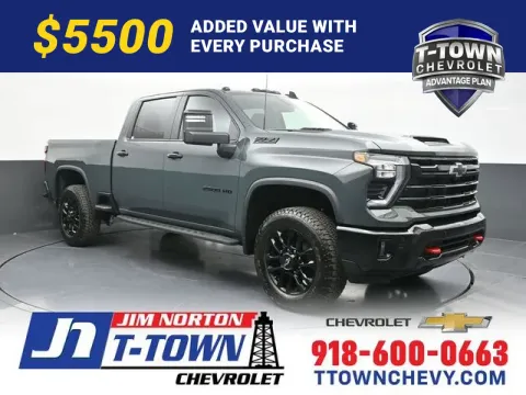 Gray 2026 Chevrolet Silverado 2500HD LT for sale in Tulsa, OK