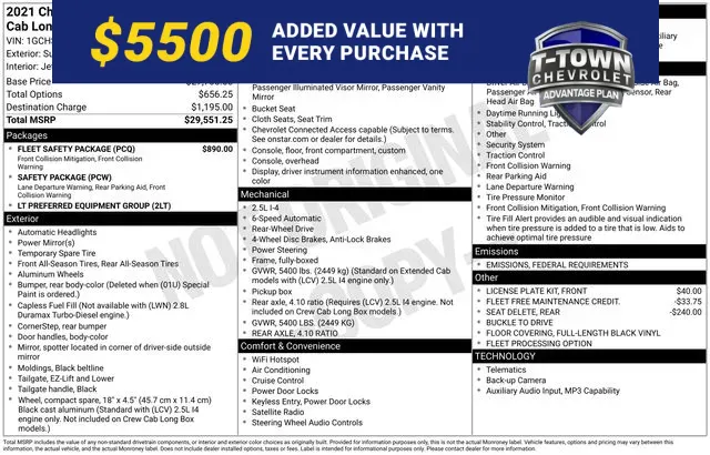 White 2021 Chevrolet Colorado LT for sale in Tulsa, OK