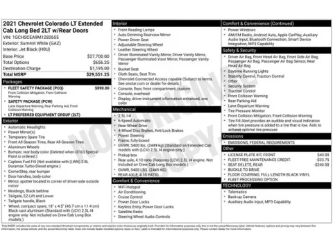 Another view of 2021 Chevrolet Colorado LT for sale in Tulsa, OK at Jim Norton T-Town Chevrolet