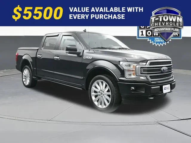 Black 2019 Ford F-150 Limited for sale in Tulsa, OK