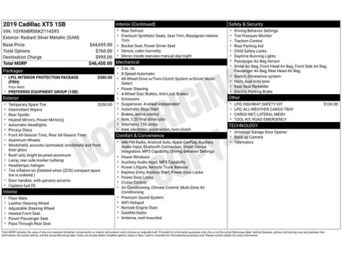 Another view of 2019 Cadillac XT5 for sale in Tulsa, OK at Jim Norton T-Town Chevrolet