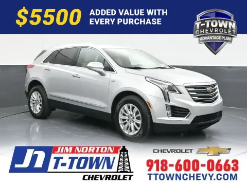 Silver 2019 Cadillac XT5 for sale in Tulsa, OK