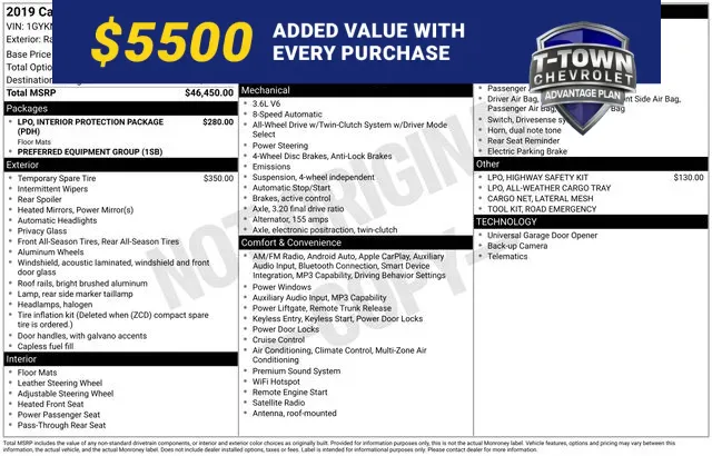 Silver 2019 Cadillac XT5 for sale in Tulsa, OK