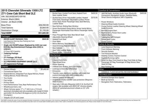 Another view of 2015 Chevrolet Silverado 1500 LTZ for sale in Tulsa, OK at Jim Norton T-Town Chevrolet