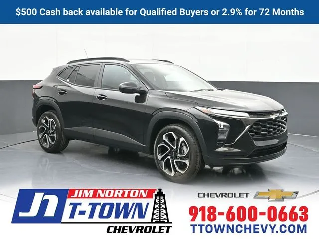 Black 2026 Chevrolet Trax 2RS for sale in Tulsa, OK