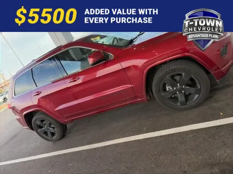Red 2015 Jeep Grand Cherokee Altitude for sale in Tulsa, OK