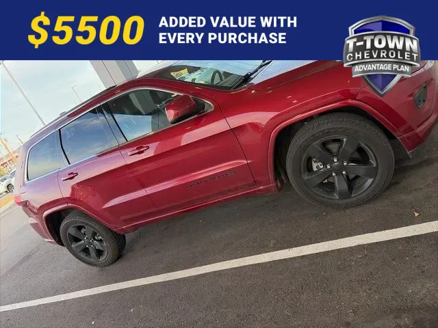 Red 2015 Jeep Grand Cherokee Altitude for sale in Tulsa, OK