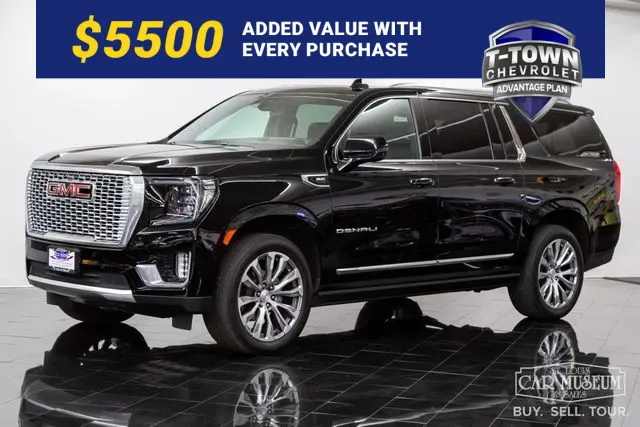 Black 2022 GMC Yukon XL Denali for sale in Tulsa, OK