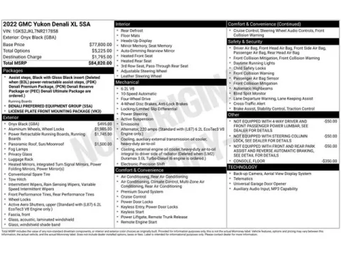 Photos of 2022 GMC Yukon XL Denali for sale in Tulsa, OK at Jim Norton T-Town Chevrolet