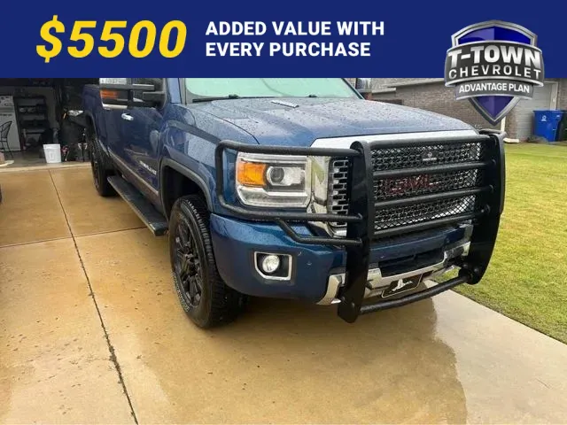 Blue 2016 GMC Sierra 2500HD Denali for sale in Tulsa, OK