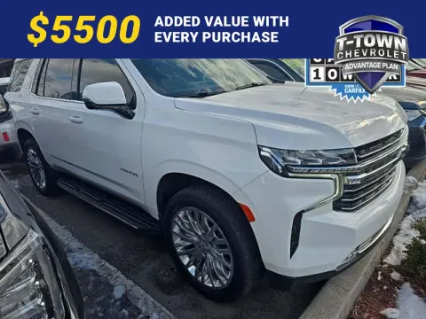 White 2023 Chevrolet Tahoe LT for sale in Tulsa, OK