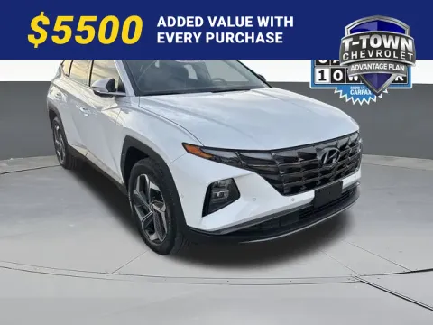White 2023 Hyundai Tucson Limited for sale in Tulsa, OK