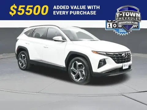 White 2023 Hyundai Tucson Limited for sale in Tulsa, OK