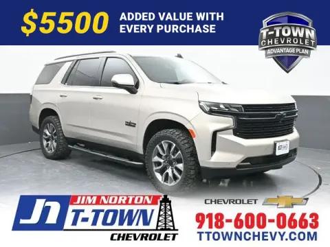 Beige 2023 Chevrolet Tahoe LT for sale in Tulsa, OK