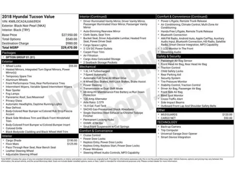 Another view of 2018 Hyundai Tucson Value for sale in Tulsa, OK at Jim Norton T-Town Chevrolet