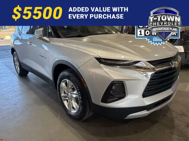 Silver 2022 Chevrolet Blazer LT for sale in Tulsa, OK