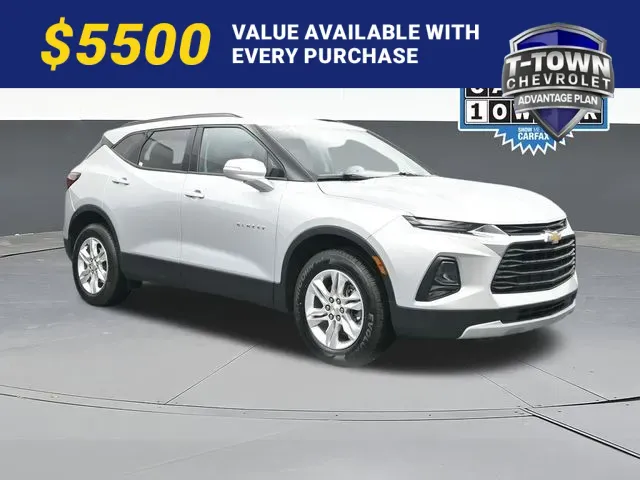 Silver 2022 Chevrolet Blazer LT for sale in Tulsa, OK