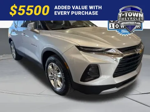 Silver 2022 Chevrolet Blazer LT for sale in Tulsa, OK