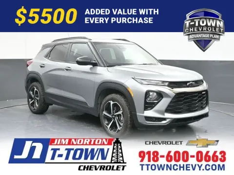 Gray 2023 Chevrolet TrailBlazer RS for sale in Tulsa, OK