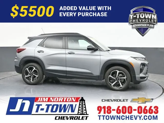 Gray 2023 Chevrolet TrailBlazer RS for sale in Tulsa, OK