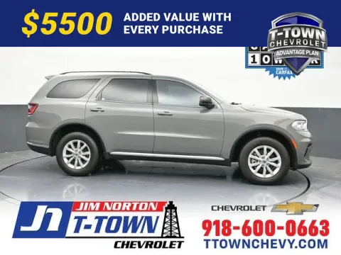 Gray 2023 Dodge Durango SXT for sale in Tulsa, OK
