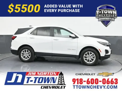 White 2024 Chevrolet Equinox LT for sale in Tulsa, OK
