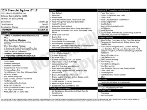Another view of 2024 Chevrolet Equinox LT for sale in Tulsa, OK at Jim Norton T-Town Chevrolet