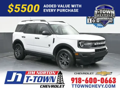 White 2024 Ford Bronco Sport Big Bend for sale in Tulsa, OK